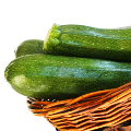 panier de courgettes